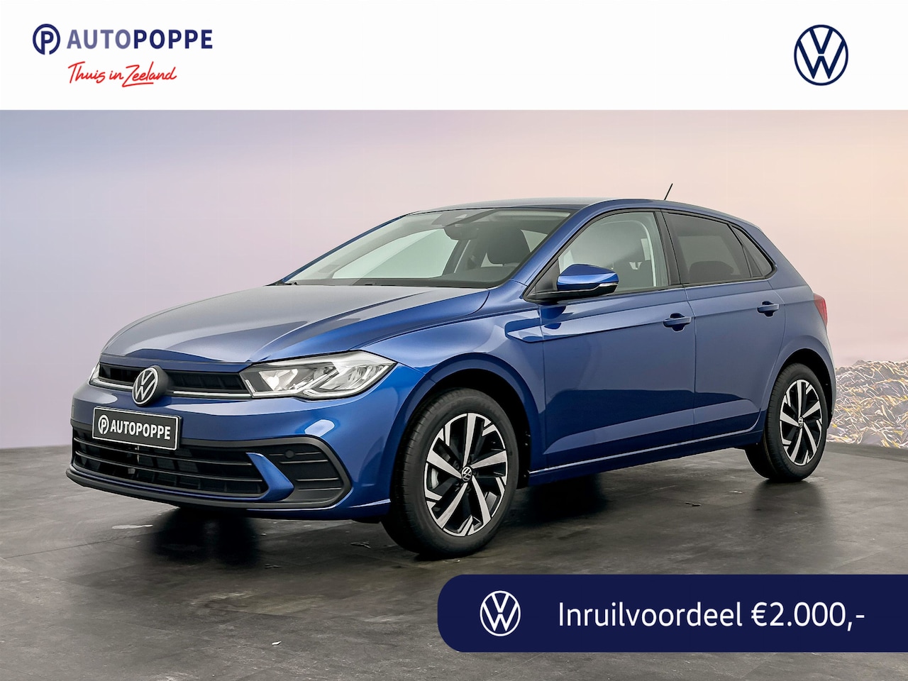 Volkswagen Polo - 1.0 TSI 95 7DSG Life Edition | 'App-Connect' smartphone integratie | Airconditioning autom - AutoWereld.nl