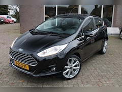 Ford Fiesta - 1.0 EcoBoost Titanium X Airco, Navi, Cruise control, Leder/stof, Stoelverwarming, Keyless,