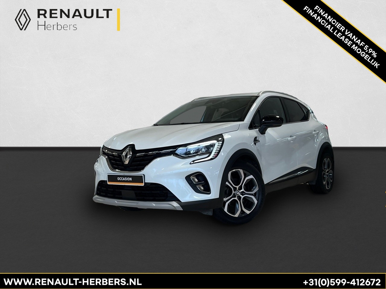 Renault Captur - 1.6 E-Tech Plug-in Hybrid 160 techno GARANTIE 09/2027 / 100.000KM / NAVI / 18'' / ECC / CR - AutoWereld.nl