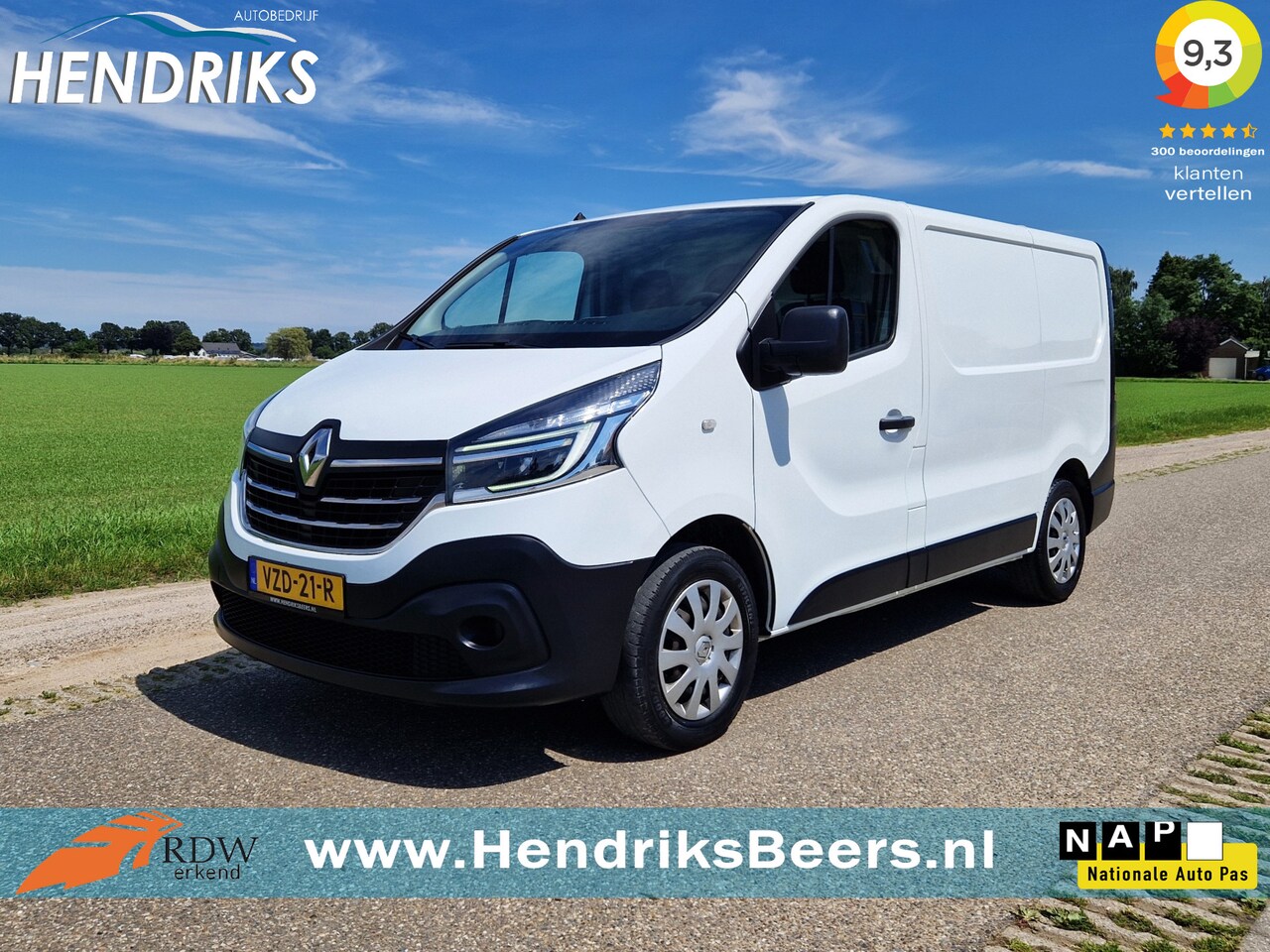 Renault Trafic - 2.0 dCi 120 T29 L1 H1 - 120 Pk - Euro 6 - R-Link - Airco - Cruise Control - AutoWereld.nl