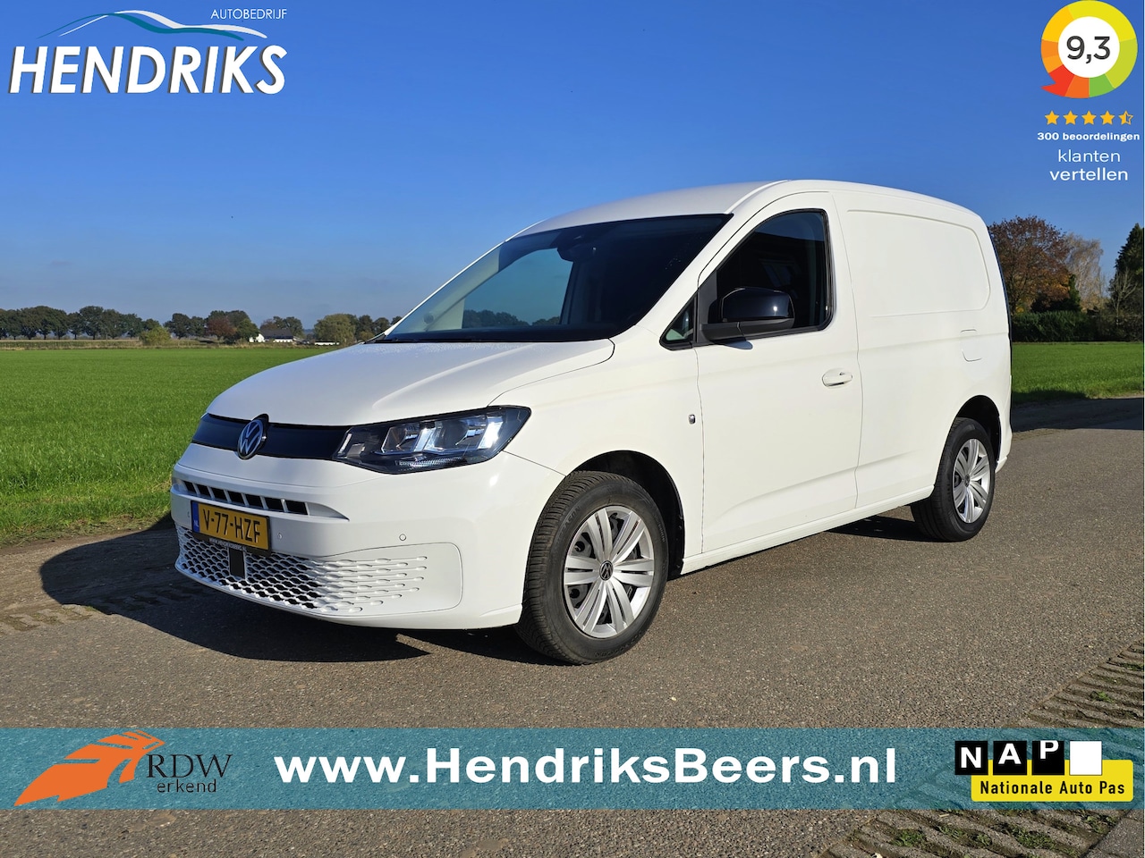 Volkswagen Caddy Cargo - 2.0 TDI L1 H1 - 120 Pk - Euro 6 - DSG - Navi - ParkeerCamera - AutoWereld.nl