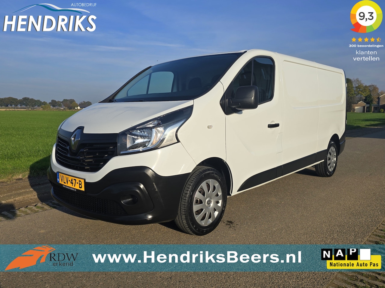 Renault Trafic - 1.6 dCi T29 L2 H1 - Euro 6 - 120 Pk - Airco - Cruise Control - AutoWereld.nl