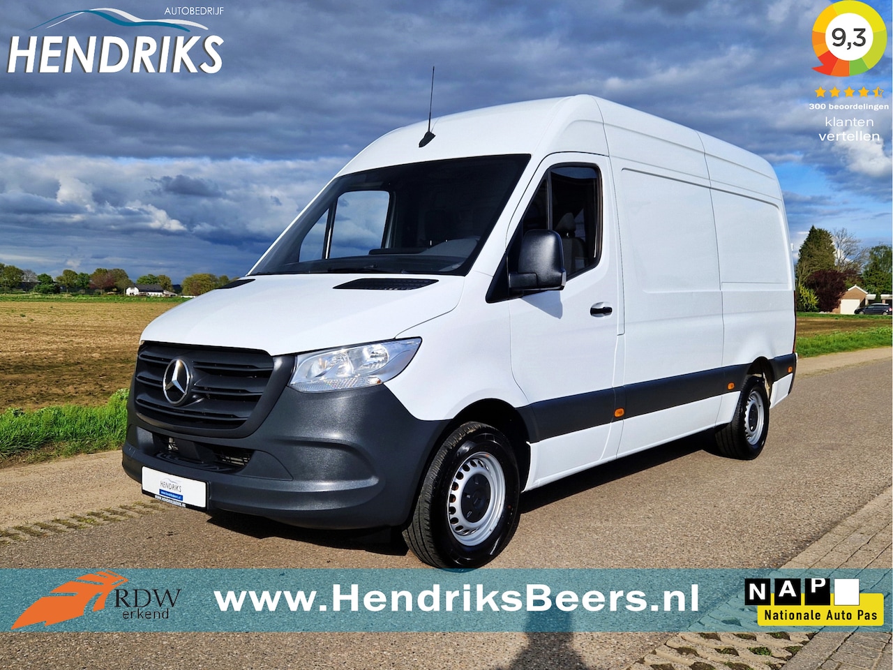 Mercedes-Benz Sprinter - 315 CDI L2 H2 RWD - Euro 6 - 150 Pk - MBUX - Airco - Cruise Control - AutoWereld.nl