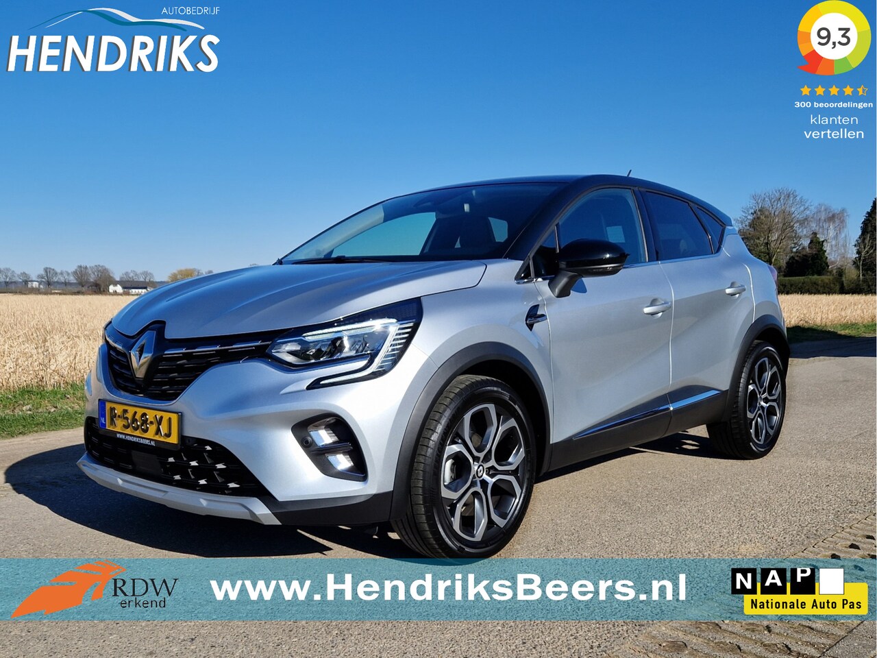 Renault Captur - 1.3 TCe Intens - 140 Pk - Euro 6 - AUTOMAAT - ParkeerCamera - AutoWereld.nl