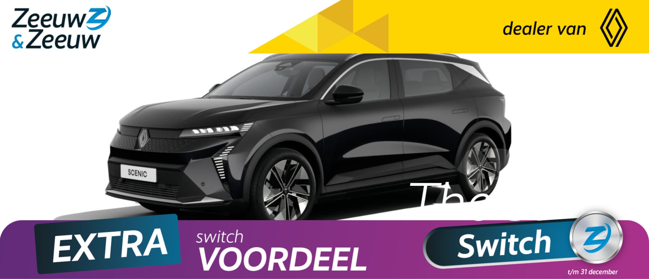 Renault Scenic E-Tech - EV60 comfort range techno | Prijs inclusief tijdelijke korting van € 5000 euro | Uiterste - AutoWereld.nl