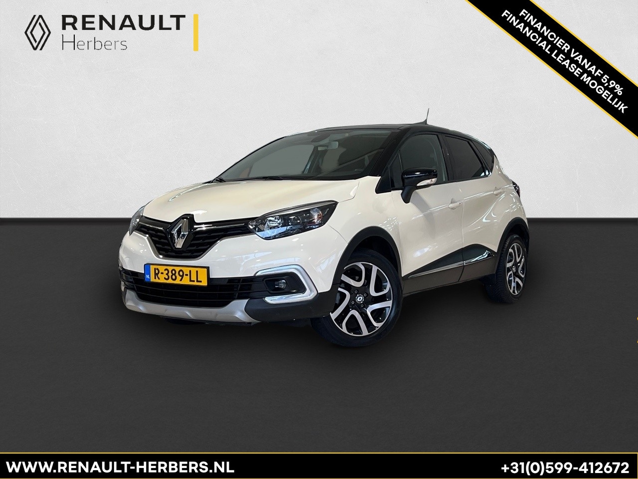 Renault Captur - 1.2 TCe Dynamique EDC AUTOMAAT / NAVI / TREKHAAK - AutoWereld.nl