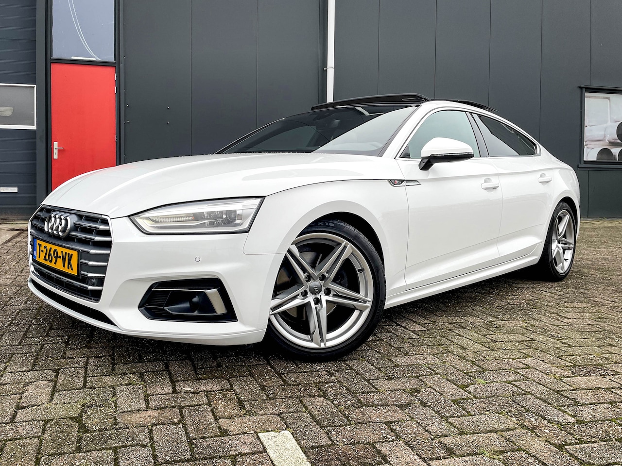 Audi A5 Sportback - 40 TFSI Sport Pro Line Audi A5 2.0 Tfsi 190pk 2019 Sportback | S line | Panoramadak - AutoWereld.nl