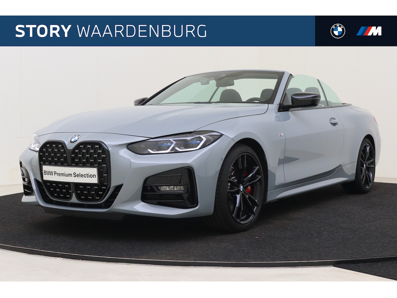 BMW 4-serie Cabrio - 420i High Executive M Sport Automaat / Laserlight / Air Collar / Comfort Access / Stuurwie - AutoWereld.nl