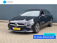 Mercedes-Benz CLA-klasse Shooting Brake - 200 163PK AUTOMAAT BUSINESS SOLUTION LUXURY NAVI SCHUIFDAK LEDER TEL LED PDC NAP