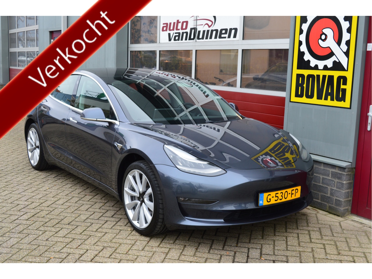 Tesla Model 3 - Standard RWD Plus 60 kWh O.a: Pano, Leder, Clima, Navi, Cruise, Rijklaar, Etc. All-in prij - AutoWereld.nl