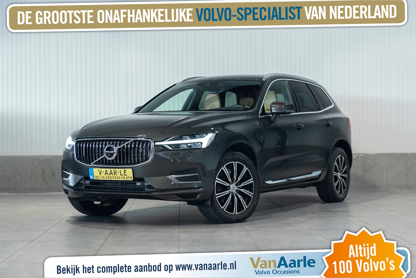 Volvo XC60 - T8 Aut. Inscription Intellisafe Trekhaak 360camera 390pk - AutoWereld.nl