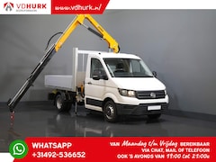 Volkswagen Crafter - 50 165 pk Effer 352S Kraan/ Crane/ Kran/ Autokran/ Open laadbak/ Dubbel Lucht