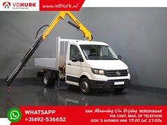 Volkswagen Crafter - 50 165 pk Effer 352S Kraan/ Crane/ Kran/ Autokran/ Open laadbak/ PTO/ Dubbel Lucht