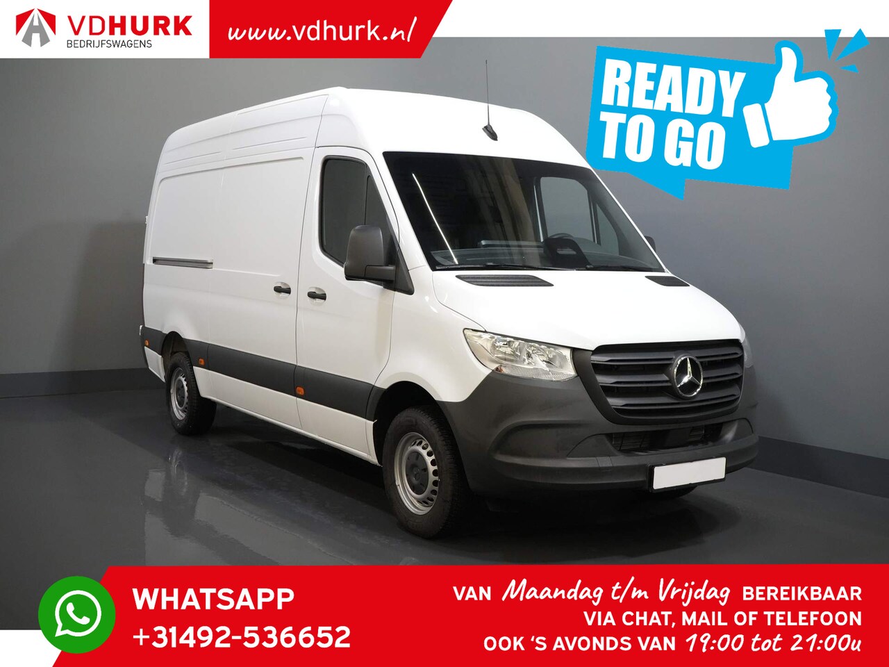 Mercedes-Benz Sprinter - 317 CDI Aut. L2H2 Facelift 3.5t Trekverm./ Carplay/ Camera/ Cruise/ Betimmering - AutoWereld.nl