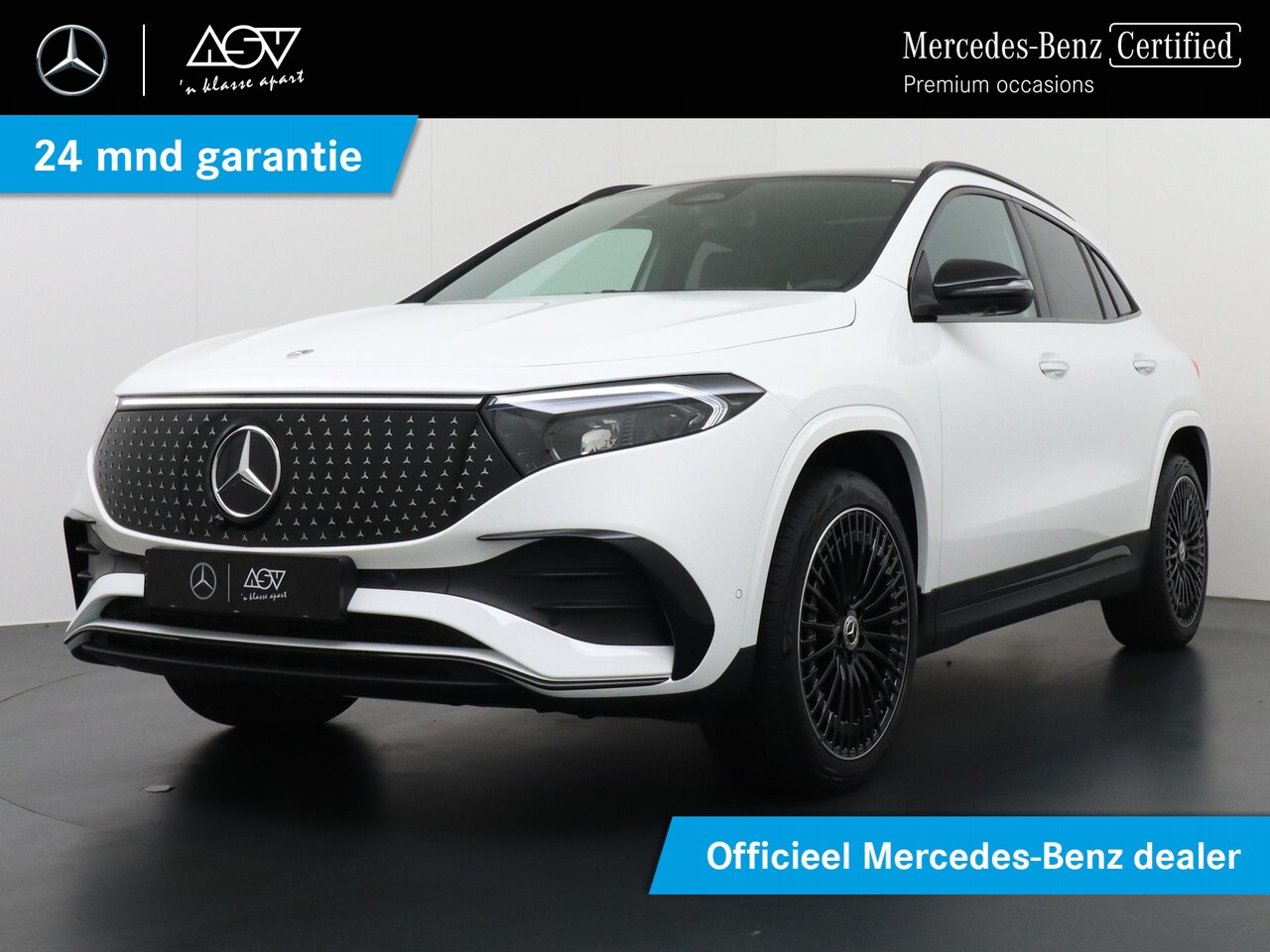 Mercedes-Benz EQA - 250+ AMG Line 71 kWh Accu | Panorama - Schuifdak | Trekhaak Wegklapbaar | Burmester Surrou - AutoWereld.nl