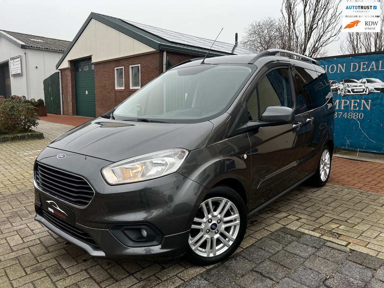 Ford Tourneo Courier - 1.0 Titanium Camera|AppleCarplay|Cruise|Schuifdeuren|Navigatie|Climate Control - AutoWereld.nl