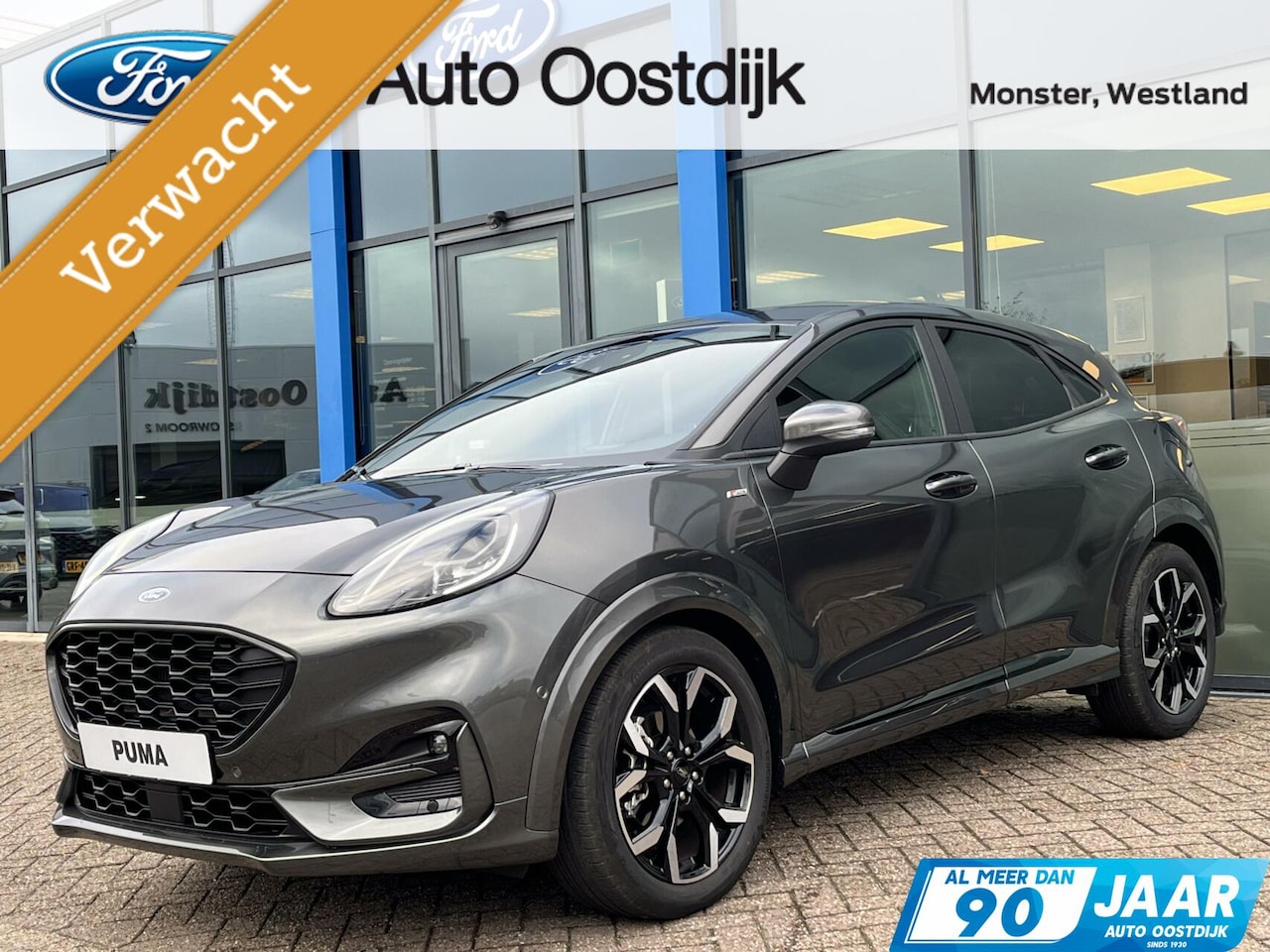 Ford Puma - 1.0 EcoBoost Hybrid ST-Line X 125PK Automaat Winterpack Navi Adaptieve Cruise Climate B&O - AutoWereld.nl