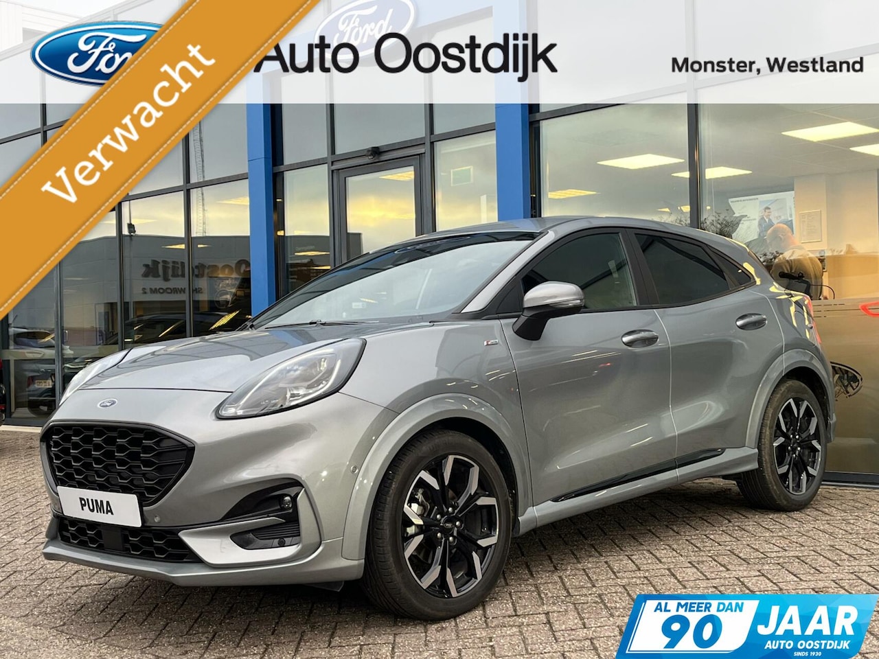 Ford Puma - 1.0 EcoBoost Hybrid ST-Line X 125PK Automaat Winterpack Navi Adaptieve Cruise Climate B&O - AutoWereld.nl