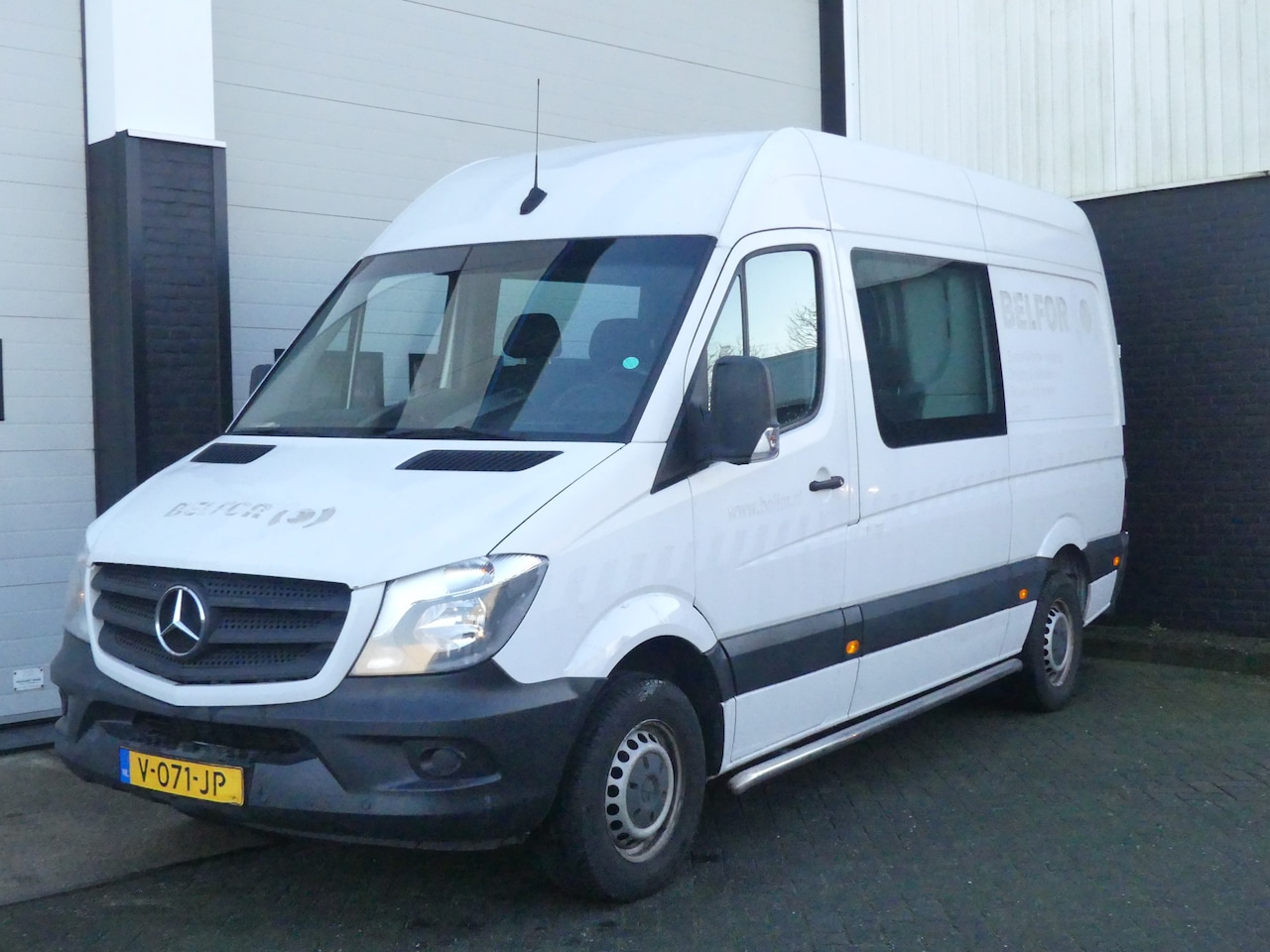 Mercedes-Benz Sprinter - 311 2.2 CDI L2H2 Dubbele Cabine - EURO 6 Airco - Navi - 7 pers - € 17.499,- Excl. - AutoWereld.nl