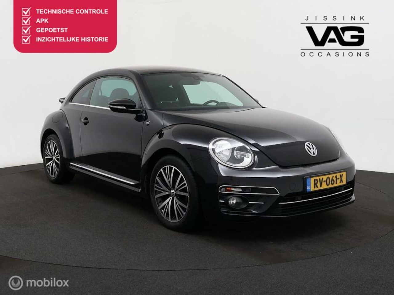 Volkswagen Beetle - 1.2 TSI Highline Stoelverwarming LED Cruise Navi - AutoWereld.nl