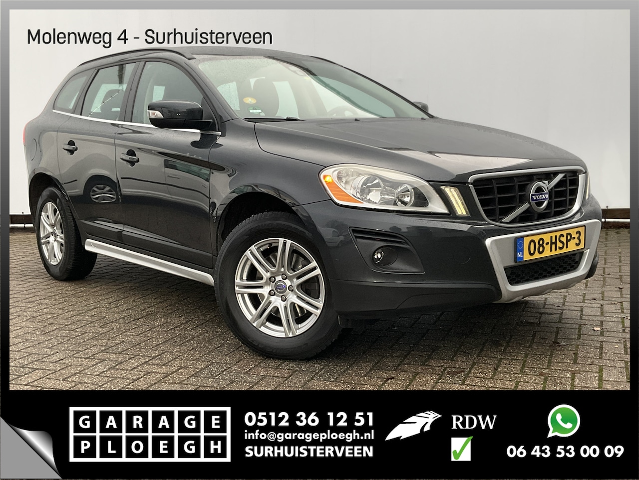 Volvo XC60 - 2.4D AWD Momentum Automaat Trekhaak Leder Cruise Voll.Onderhouden! - AutoWereld.nl