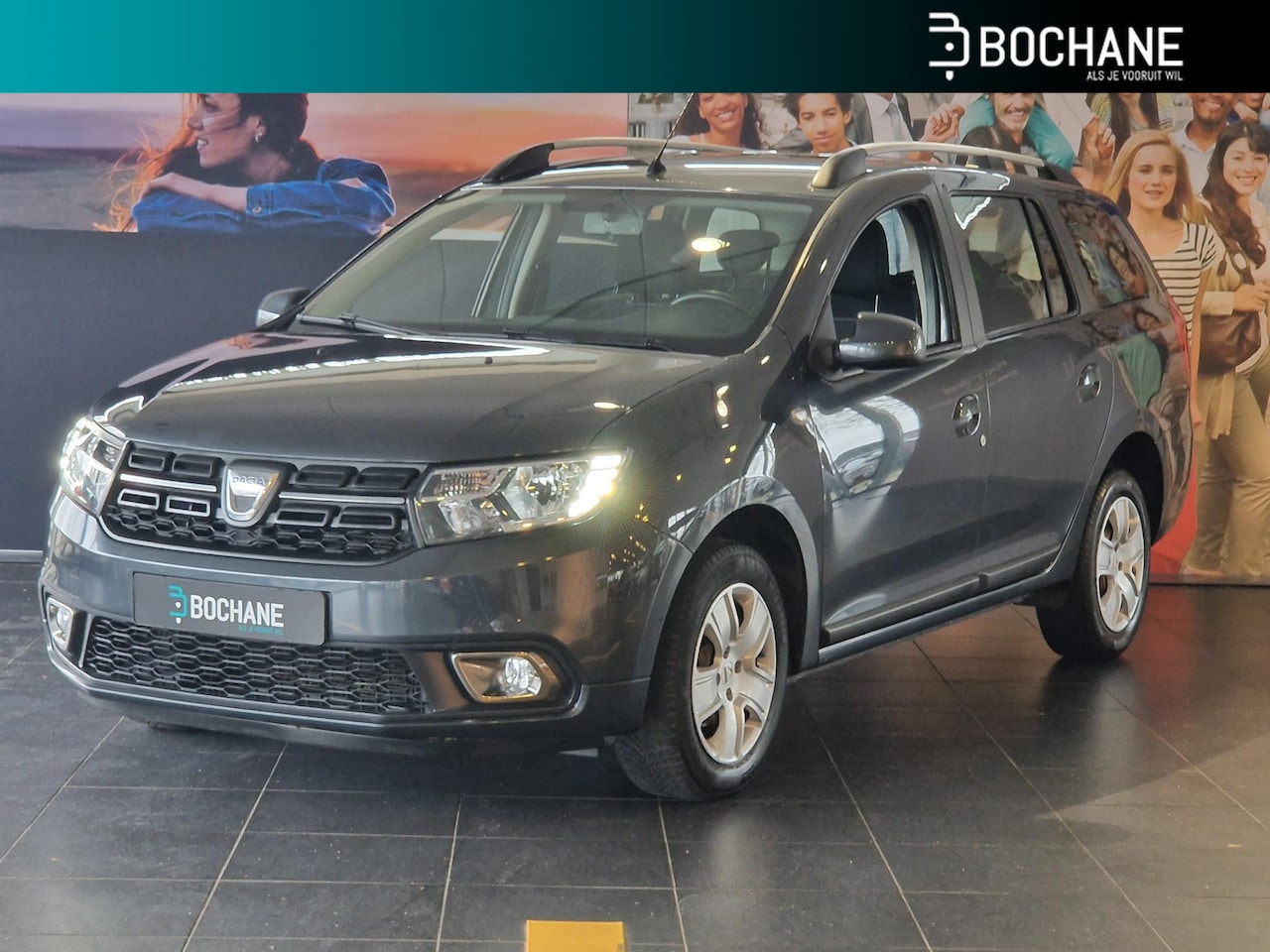 Dacia Logan MCV - 0.9 TCe 90 Laureate NAVIGATIE | TREKHAAK | PARKEERSENSOREN ACHTER - AutoWereld.nl