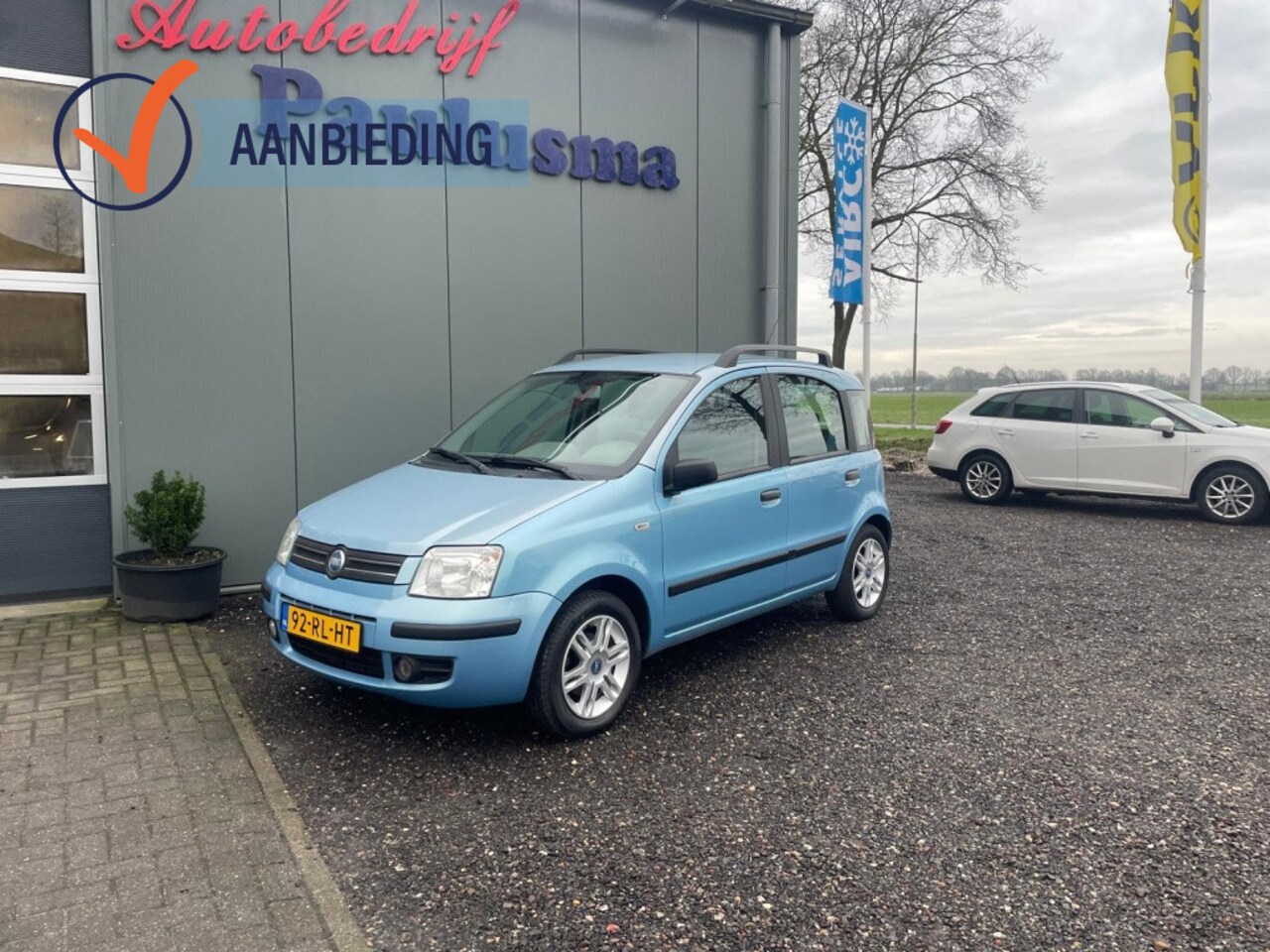 Fiat Panda - 1.2 SportSound airco (zeer mooi)inc garantie - AutoWereld.nl