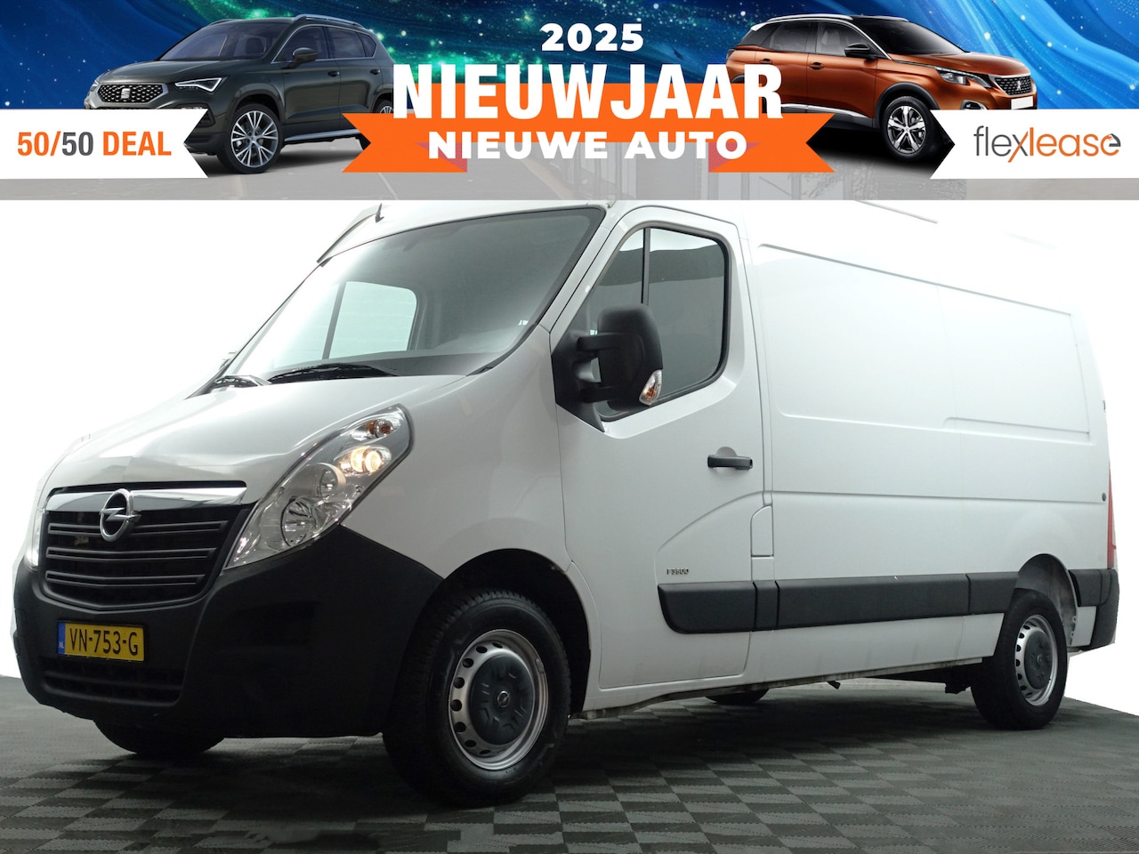 Opel Movano - 2.3 CDTI L2H3 Aut- 2/3 Pers, Cruise, Comfort Interieur, Clima, Elek Pakket - AutoWereld.nl