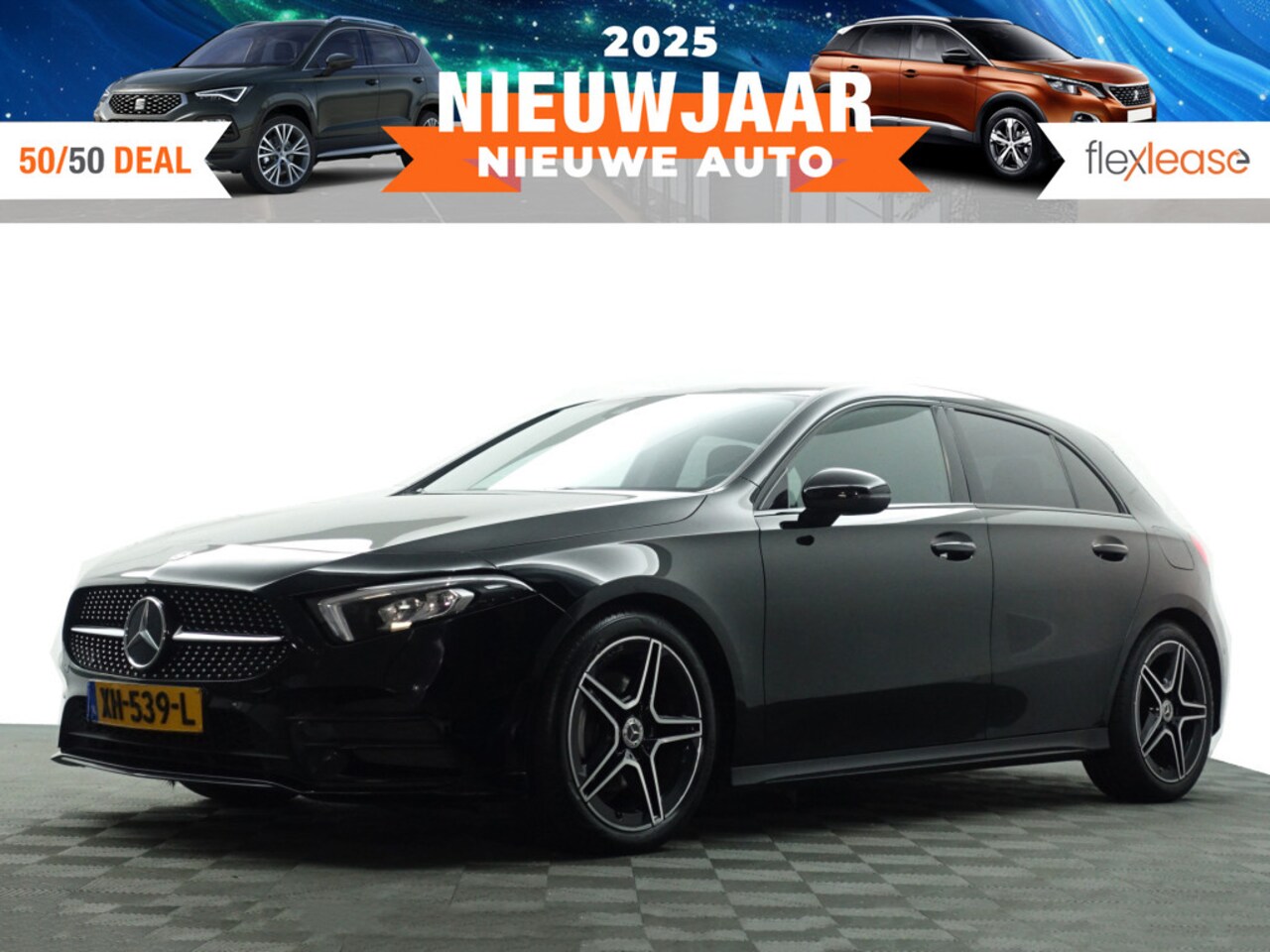 Mercedes-Benz A-klasse - AMG Night Edition Aut- Xenon Led, Park Assist, Sport Interieur, Lane Assist, Keyless - AutoWereld.nl