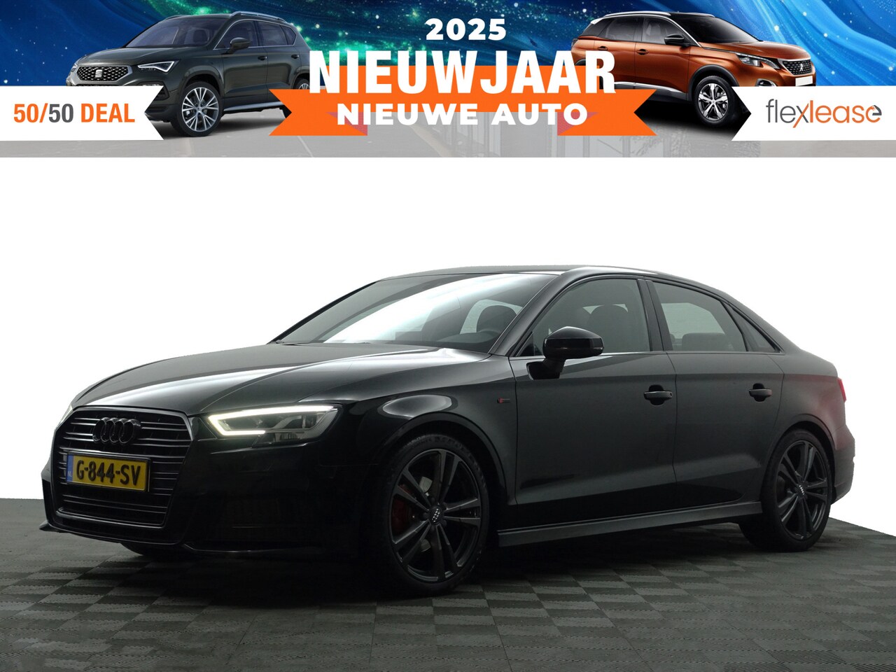 Audi A3 Limousine - 35 TFSI S Line Black Optic Aut- Virtual Cockpit, Xenon Led, Dynamic Select, Stoelverwarmin - AutoWereld.nl