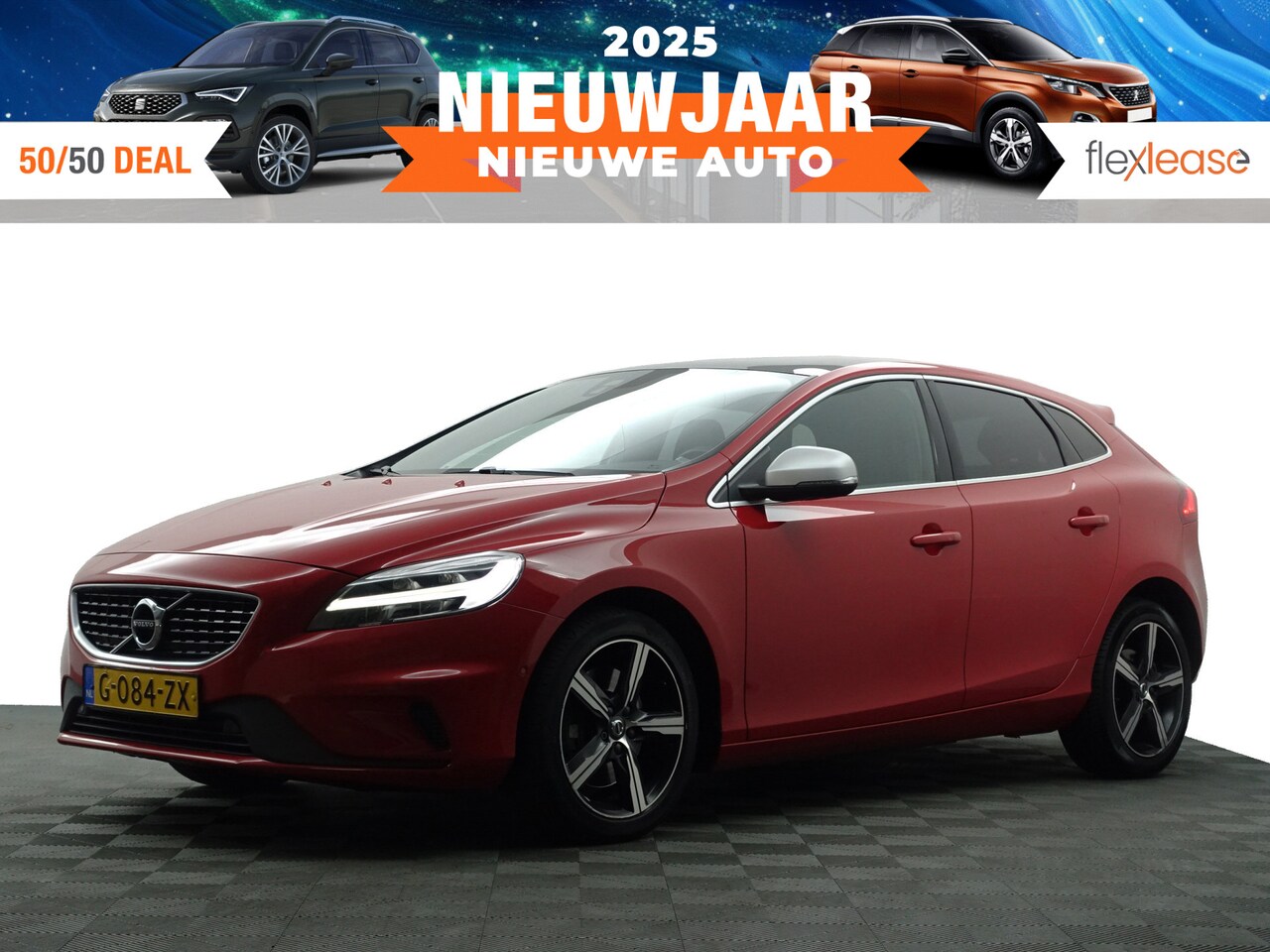 Volvo V40 - 1.5 T3 Polar+ R Design Aut- Panoramadak, Harman Kardon, Virtual Cockpit, Xenon Led, Camera - AutoWereld.nl