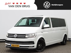 Volkswagen Transporter - 2.0 TDI 204PK DSG L2H1 DC Exclusive | LED | Schuif-kantel Dak | 2x schuifdeur | Navigatie