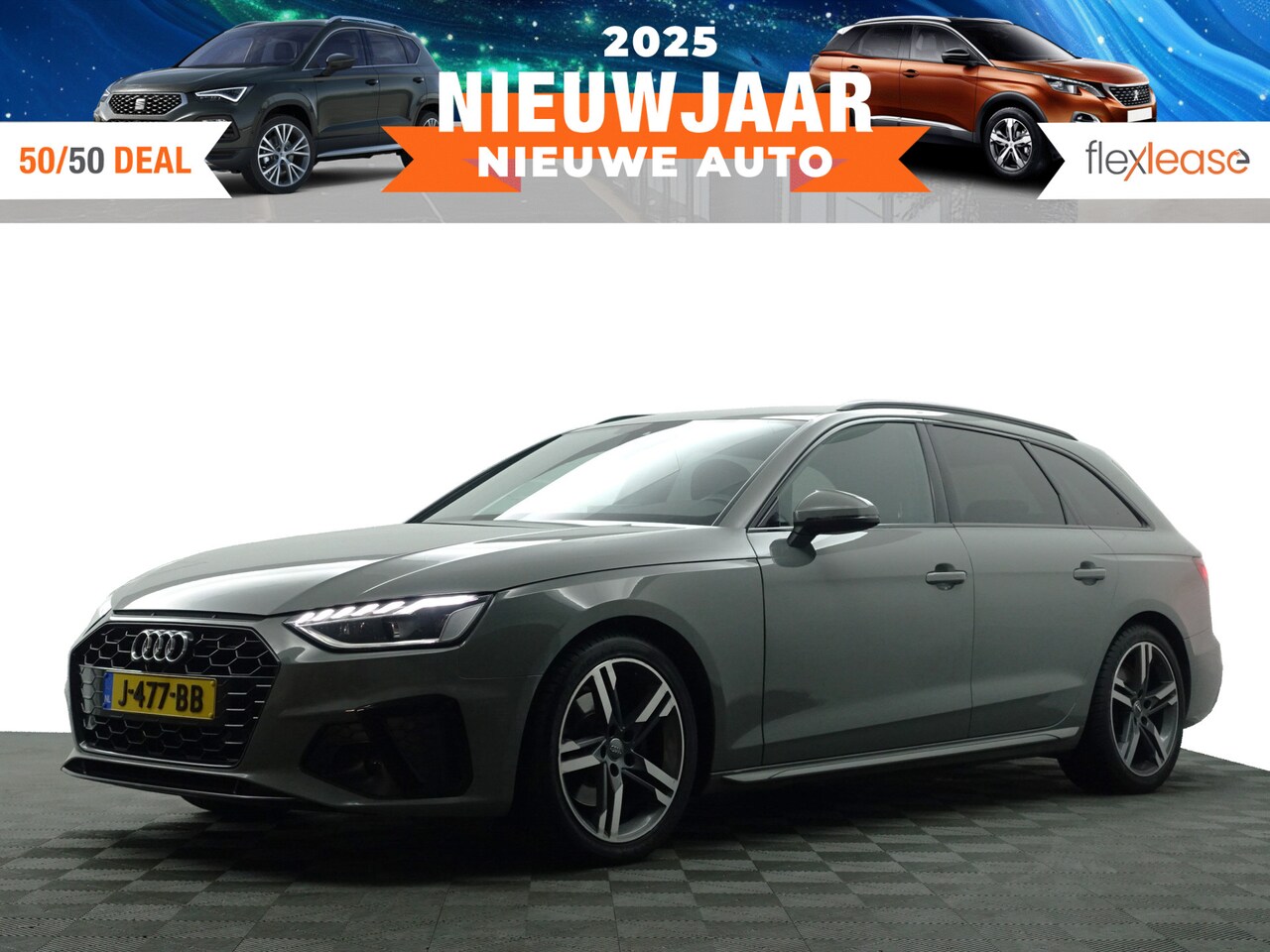 Audi A4 Avant - 35 TFSI S Line Black Optic Aut- Xenon Led, Keyless, Dynamic Select, Sport Leder Interieur, - AutoWereld.nl