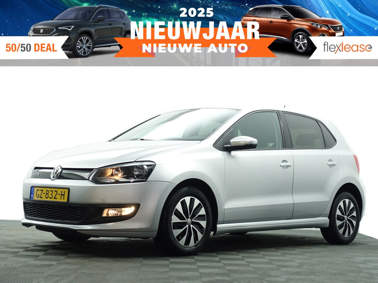 Volkswagen Polo - 1.0 BlueMotion Highline Aut- Carplay, Clima, Navi, Cruise, Elek Spiegelpakket - AutoWereld.nl