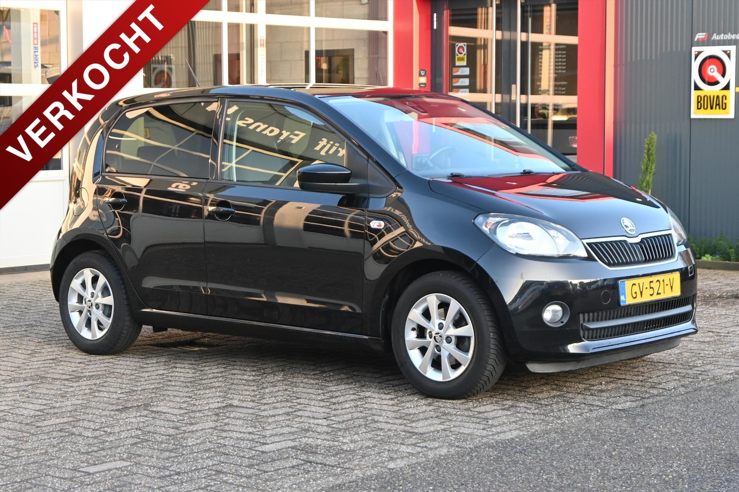 Skoda Citigo - 1.0 60pk 5drs | Navi | Airco | Cruise Control | Bluetooth - AutoWereld.nl