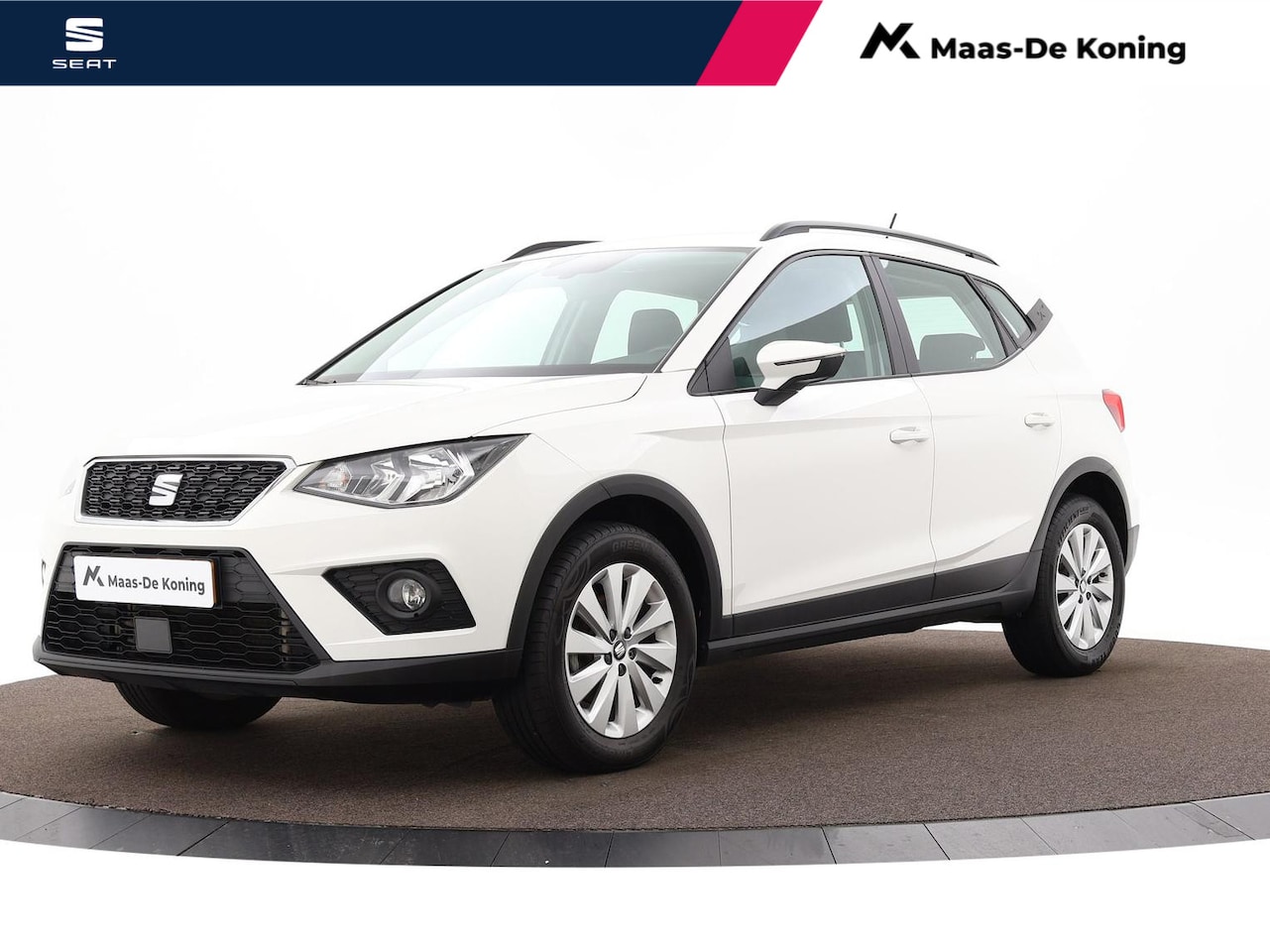 Seat Arona - 1.0 Tsi 110pk Style · Acc · Climatronic · P-Sensoren · Navi · Full-Link · 16'' Inch · Gara - AutoWereld.nl