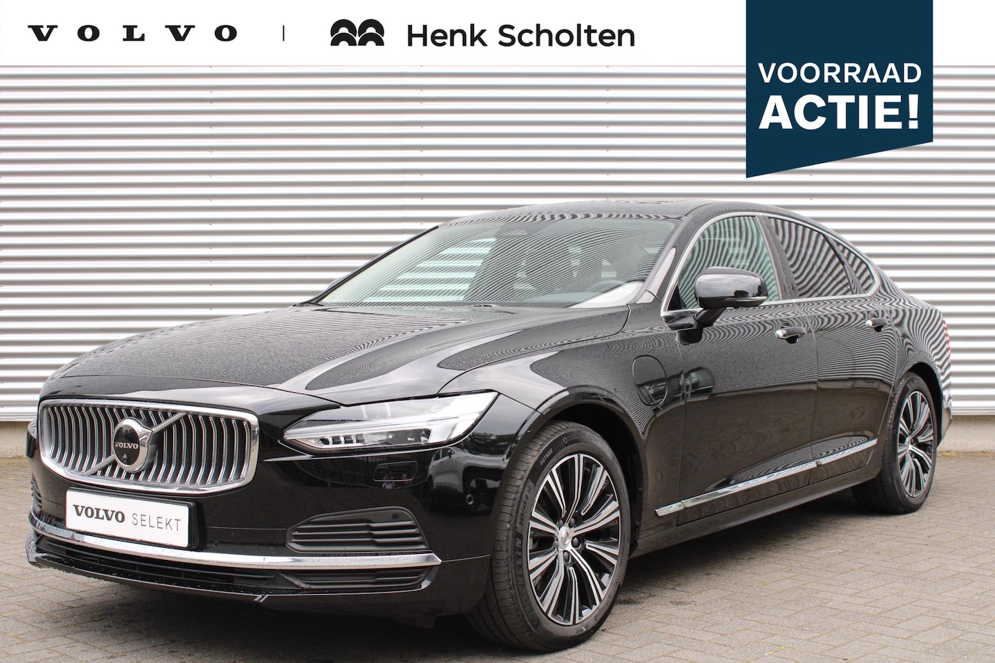 Volvo S90 - T8 AUT8 456PK AWD Plus Bright, Panoramisch Schuif-/Kanteldak, Lederen Bekleding, Power Sea - AutoWereld.nl