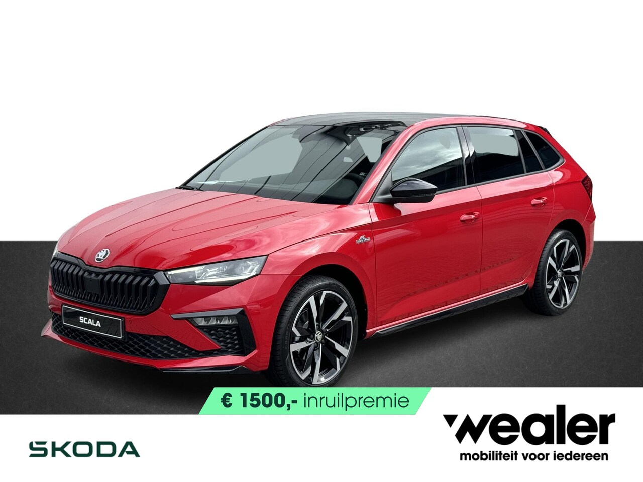 Skoda Scala - Monte Carlo 1.0 TSI 115 pk Panoramadak | Navigatie | Camera | Apple Carplay/Android Auto | - AutoWereld.nl