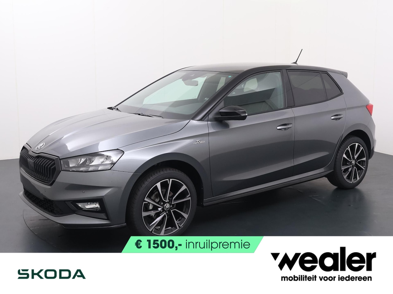 Skoda Fabia - Monte Carlo 1.0 TSI 95 pk | Apple CarPlay / Android Auto | 17'' Lichtmetalen velgen | Adap - AutoWereld.nl