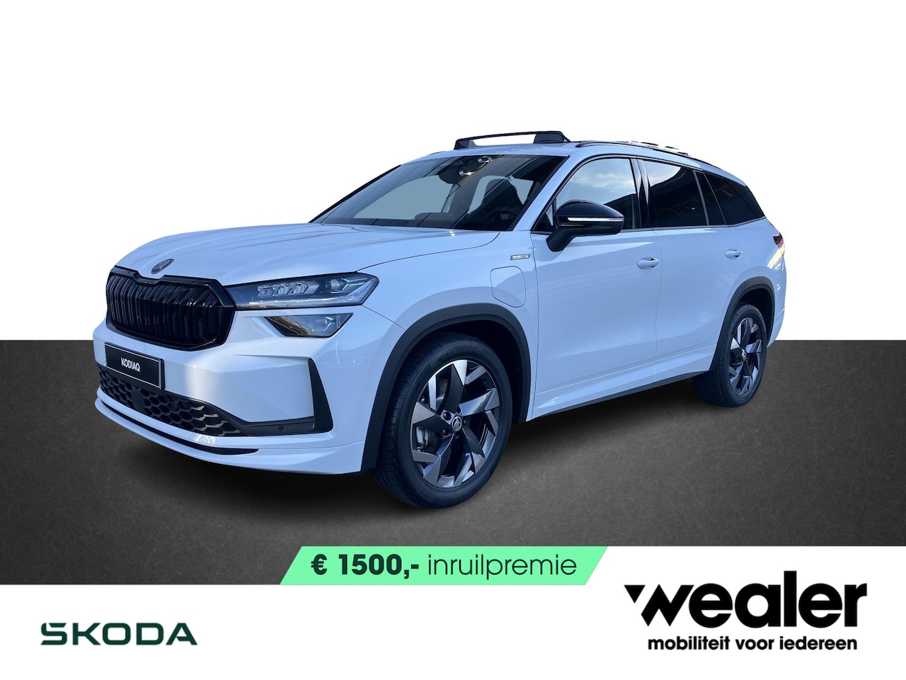 Skoda Kodiaq - Sportline Business 1.5 TSI PHEV 204 pk DSG | Automaat | Panoramadak |19" Lichtmetalen velg - AutoWereld.nl