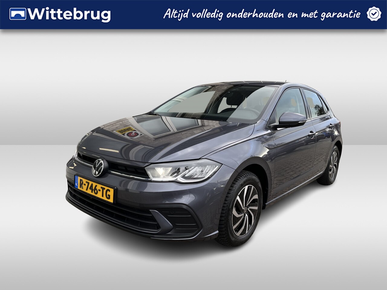 Volkswagen Polo - 1.0 TSI Life / FABRIEKSGARANTIE TOT 12-2026/ ADAPTIVE CRUISE/ AIRCO/ APP-CONNECT/ BLUETOOT - AutoWereld.nl