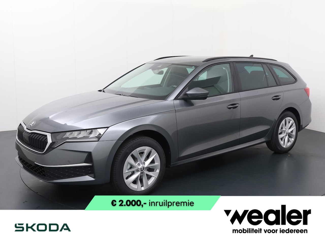 Skoda Octavia Combi - Business Edition Plus 1.5 TSI 115 pk | Navigatie | Sunset | 17'' Lichtmetalen velgen | Tra - AutoWereld.nl