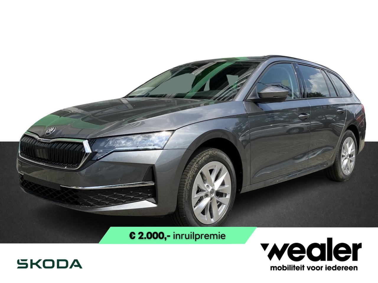 Skoda Octavia Combi - First Edition 1.5 TSI m-HEV 115 pk DSG | Automaat | Navigatie | Adaptieve cruise control | - AutoWereld.nl