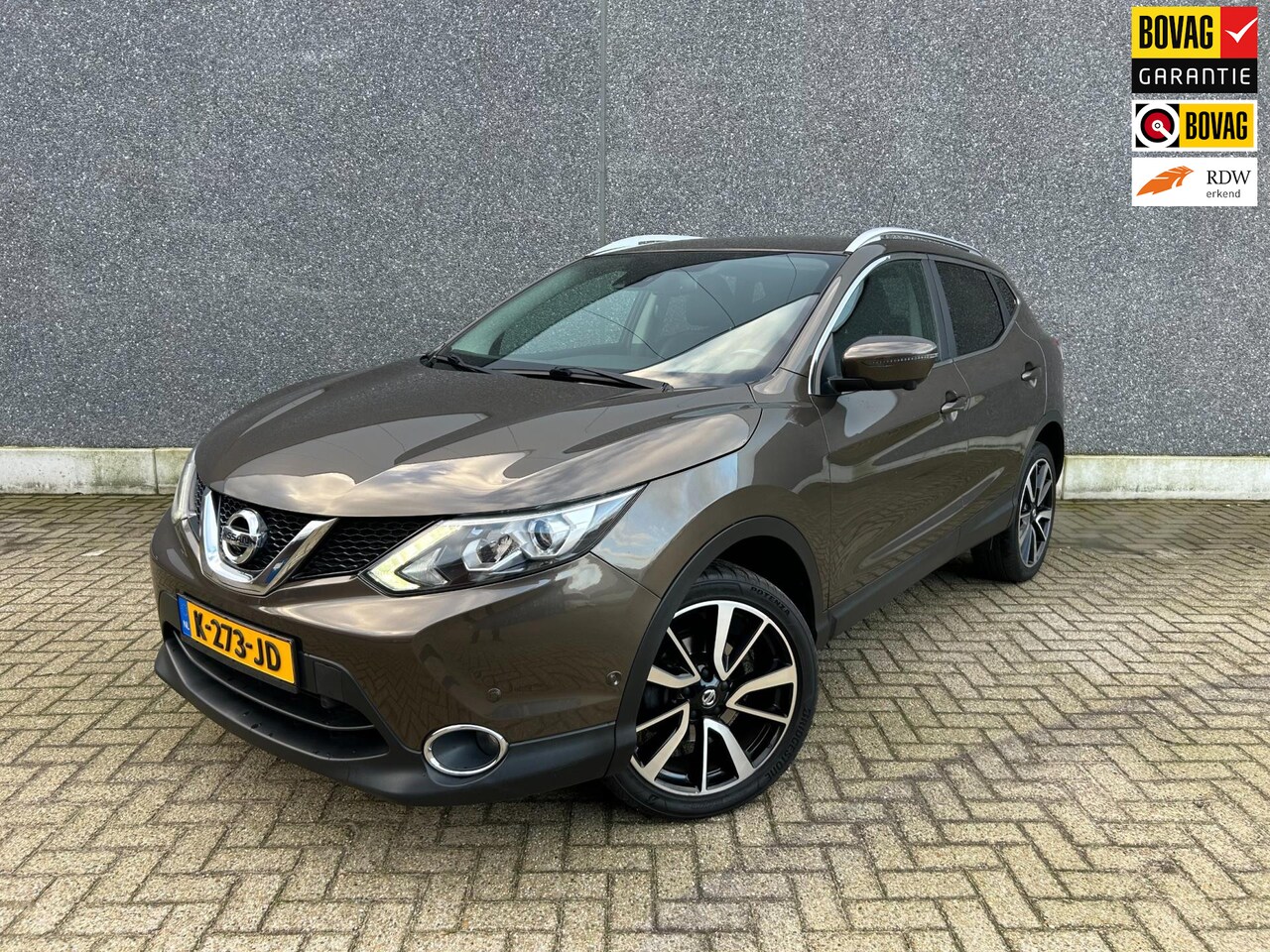 Nissan Qashqai - 1.2 Tekna | AUTOMAAT | 360° CAMERA | A.CAMERA | NAVI | BLUETOOTH | AUX | STOELVERW | APK T - AutoWereld.nl