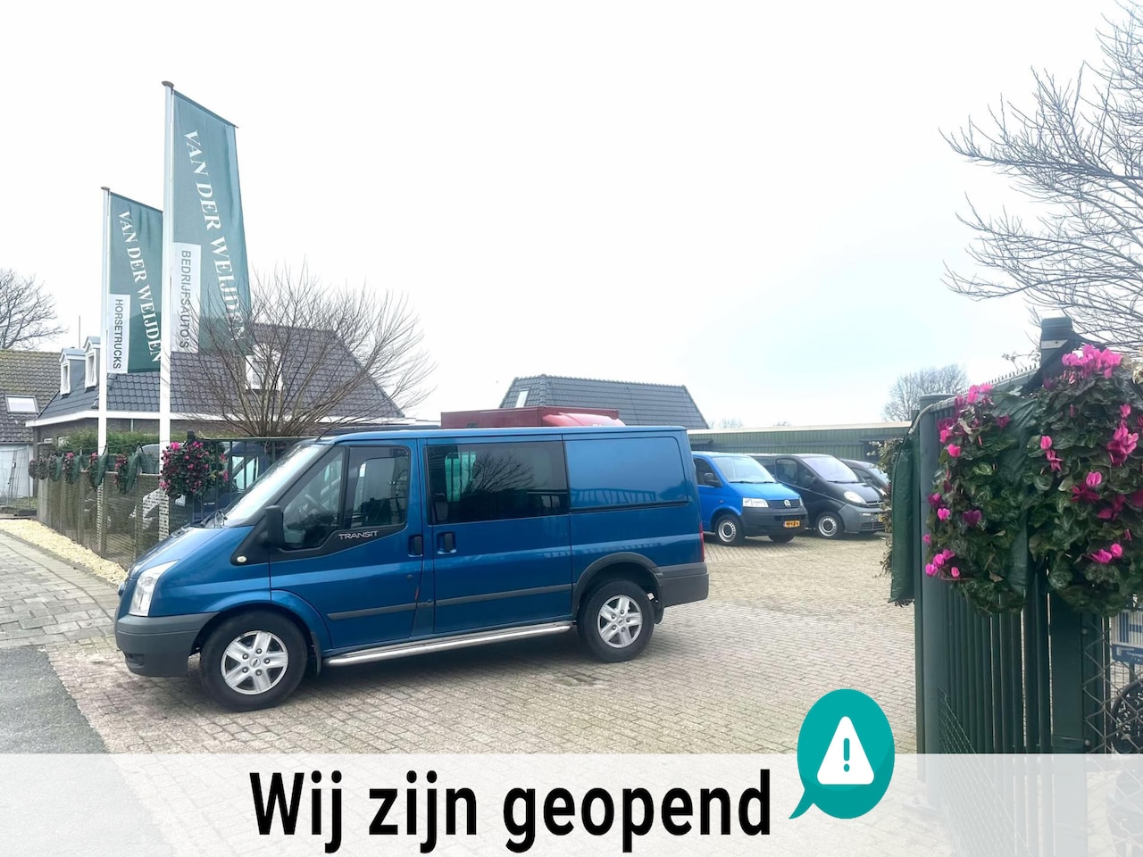 Ford Transit - 260S DUBCAB Fiscaal Gunstig Marge Airco Cruise 6 DRS. - AutoWereld.nl