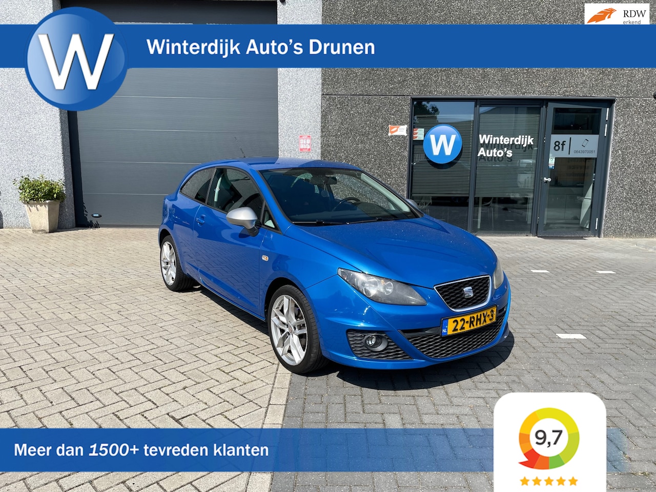 Seat Ibiza SC - 1.4 TSI FR Automaat! 150pk! Cruise! Carplay! - AutoWereld.nl