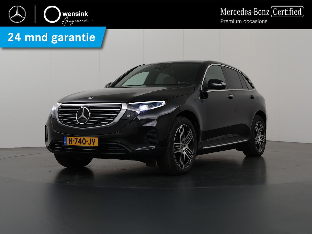 Mercedes-Benz EQC - 400 4MATIC Premium Plus 80 kWh | 20 inch | Schuifdak | Keyless | Head-up | Burmester | 360 - AutoWereld.nl