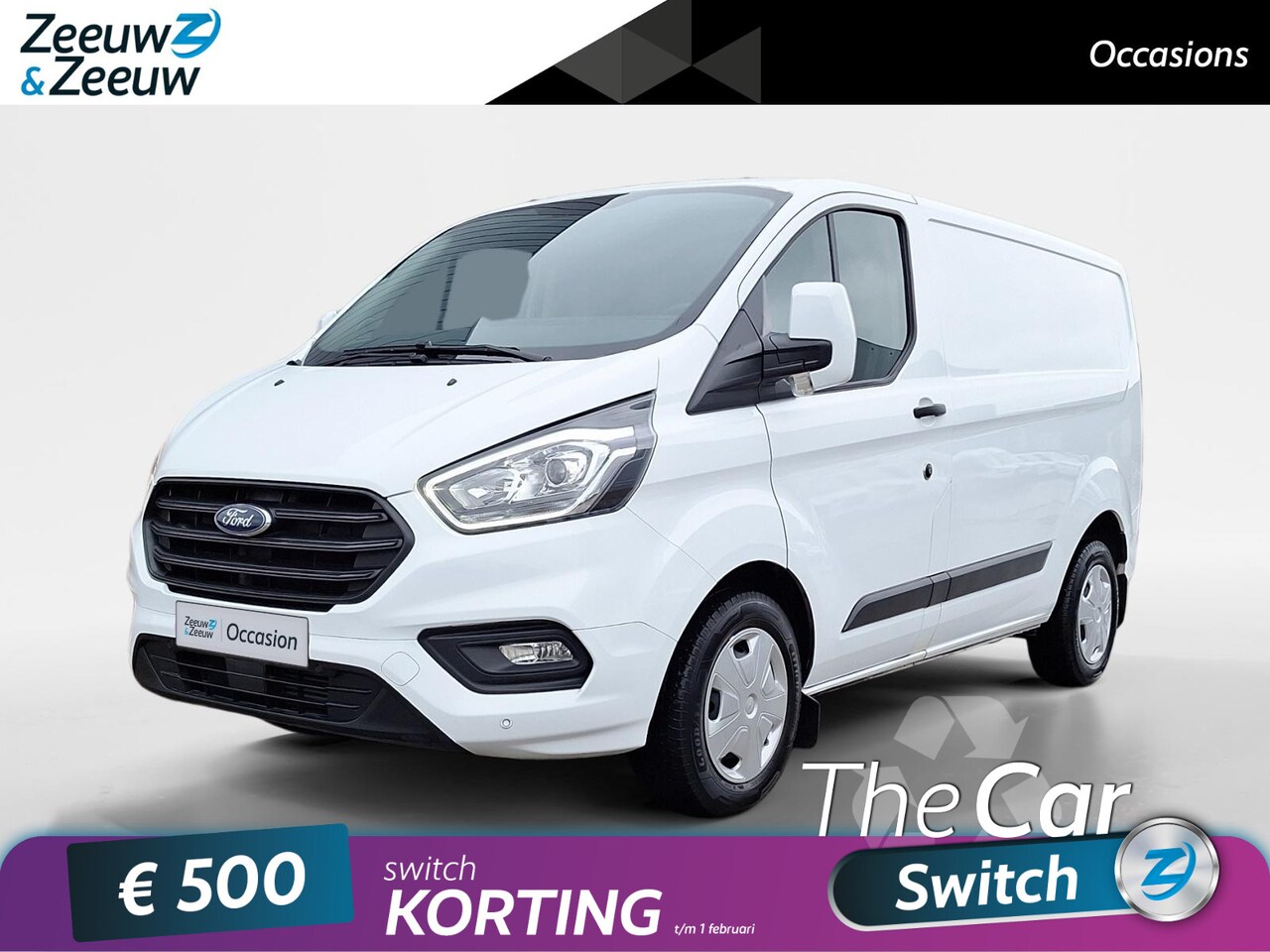 Ford Transit Custom - 320 2.0 TDCI L1H1 Trend 130PK | Camera | Cruise Control | 3zits | 2500KG Trekgewicht | Par - AutoWereld.nl