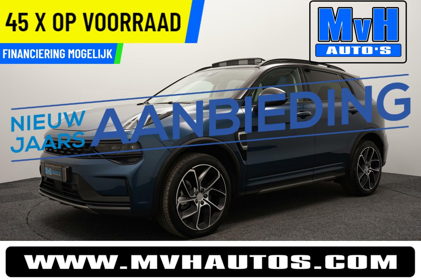 Lynk & Co 01 - 1.5 Plug-in Hybride|FULL BLACK|360ºCAM|PANO|NAP - AutoWereld.nl