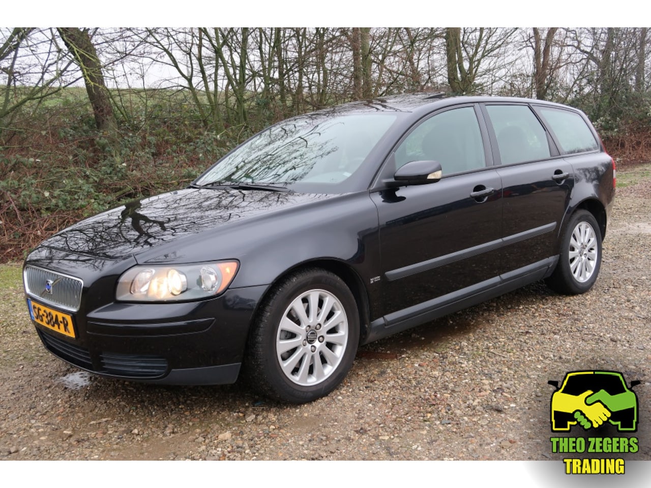 Volvo V50 - 2.4 Kinetic 2.4 Kinetic, Leer, Navi SLECHTS 92760 KM - AutoWereld.nl